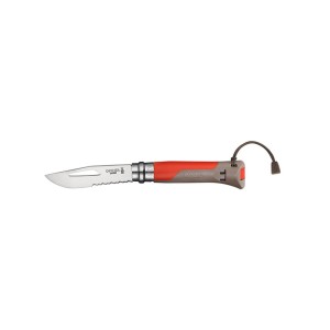 Nóż składany Opinel Outdoor No. 8 Earth-Red
