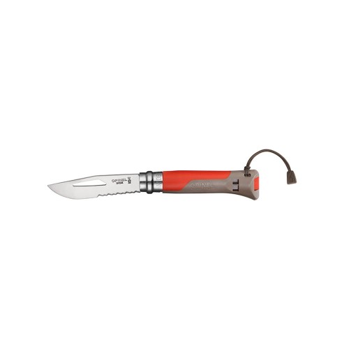 Nóż składany Opinel Outdoor No. 8 Earth-Red