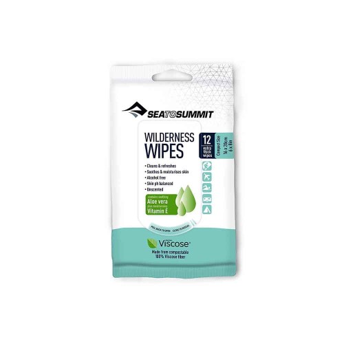 Chusteczki nawilżane Sea To Summit Wilderness Wipes Compact - 12 wipes