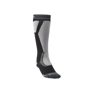 Skarpety narciarskie Bridgedale Ski Easy On Merino E black/light grey M 40-43