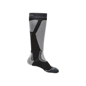 Skarpety narciarskie Bridgedale Ski Easy On Merino E black/light grey M 40-43