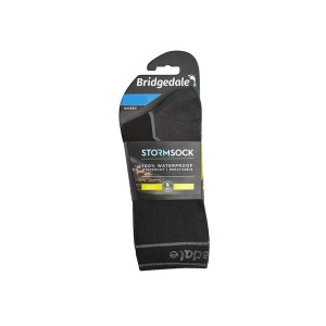Skarpety wodoodporne Bridgedale StormSock Lightweight Boot black/mid grey M 40-43