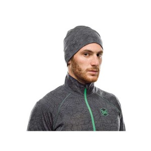 Czapka Buff Midweight Merino Wool Hat GRAPHITE MULTI STRIPES