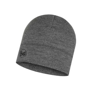 Czapka Buff Midweight Merino Wool Hat LIGHT GREY MELANGE