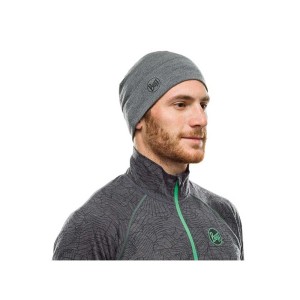 Czapka Buff Midweight Merino Wool Hat LIGHT GREY MELANGE