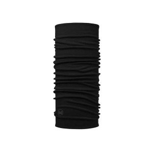 Chusta Buff Midweight Merino Wool SOLID BLACK