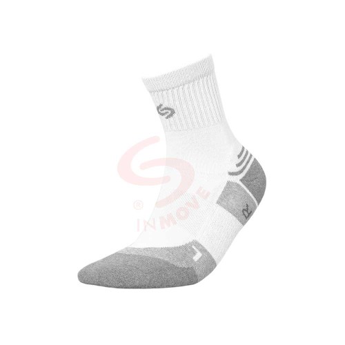 Skarpety sportowe INMOVE Athletic Silver Deodorant biały-popielaty 2019