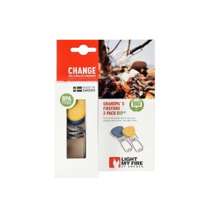 Szpic do pieczenia Light My Fire Grandpa's FireFork BIO 2 szt. Mustyyellow/Hazyblue