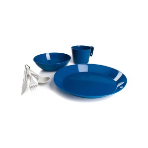 Zestaw naczyń GSI Cascadian 1 Person Table Set Blue