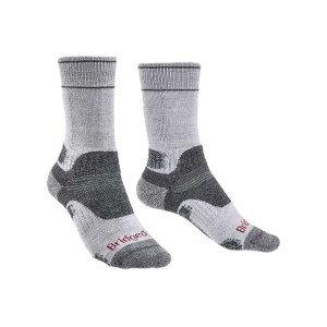 Skarpety Bridgedale Hike Midweight Merino E silver grey S 35-37