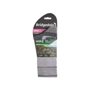 Skarpety Bridgedale Hike Midweight Merino E silver grey S 35-37