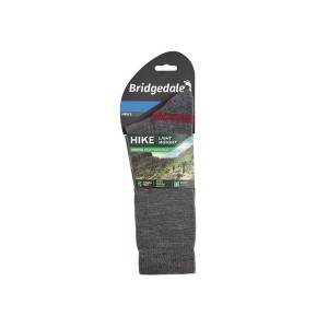 Skarpety Bridgedale Hike Lightweight Merino E grey heather S 36-39