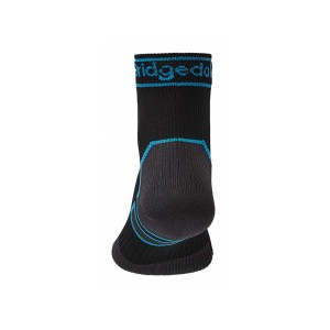 Skarpety wodoodporne Bridgedale StormSock Midweight Ankle black/blue S 36-39