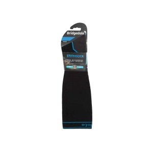 Skarpety wodoodporne Bridgedale StormSock Midweight Knee black/blue S 36-39