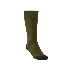 Skarpety wodoodporne Bridgedale StormSock Heavyweight Knee olive/black M 40-43