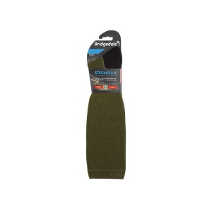 Skarpety wodoodporne Bridgedale StormSock Heavyweight Knee olive/black S 36-39