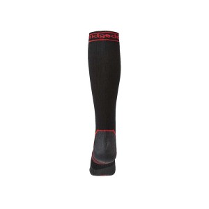 Skarpety wodoodporne Bridgedale StormSock Heavyweight Knee black/red M 40-43