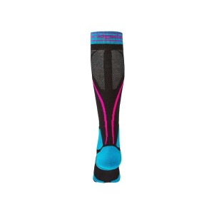 Skarpety narciarskie Bridgedale Ski Lightweight Merino E Lady black/blue S 35-37