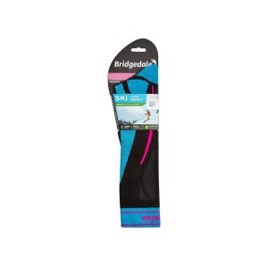 Skarpety narciarskie Bridgedale Ski Lightweight Merino E Lady black/blue S 35-37