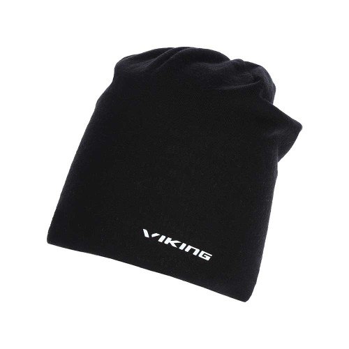 Czapka Viking Merino Mundo black