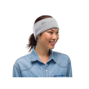 Chusta Buff Lightweight Merino Wool Solid Light Grey