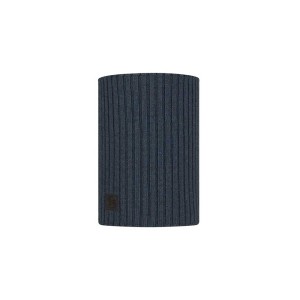 Komin Buff Knitted Merino Wool Neckwarmer Norval Denim