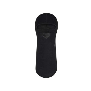 Kominiarka Buff Lightweight Merino Wool Balaclava Solid Black