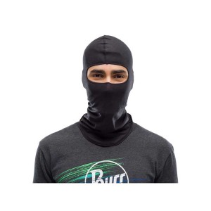 Kominiarka Buff Lightweight Merino Wool Balaclava Solid Black