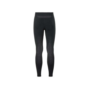 Spodnie męskie Odlo Performance Warm Baselayer Pants black-odlo concrete grey XL