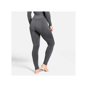 Spodnie damskie Odlo Performance Warm Baselayer Pants grey melange-black S