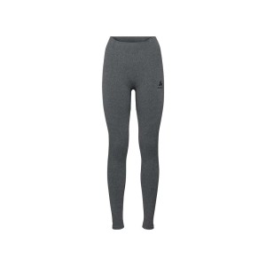 Spodnie damskie Odlo Performance Warm Baselayer Pants grey melange-black M