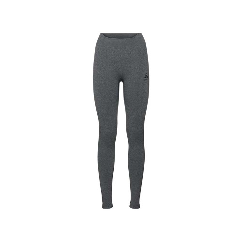 Spodnie damskie Odlo Performance Warm Baselayer Pants grey melange-black M