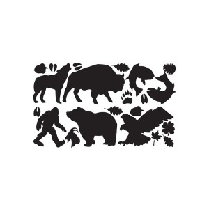 Taśma do klejenia McNETT Tenacious Tape Patches Wildlife