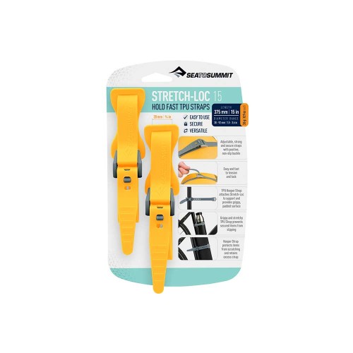 Troki Sea To Summit Stretch-Loc 15 - 20 x 375 mm Yellow