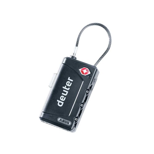 Kłódka Deuter TSA Cabel Lock black