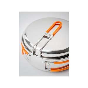 Zestaw naczyń GSI Glacier Stainless 1 Person Mess Kit