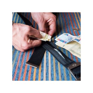 Pasek Lifeventure Travel Money Belt Black