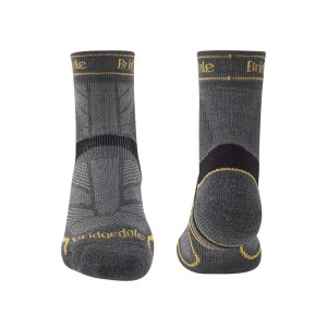 Skarpety Bridgedale Lightweight T2 Merino Sport 3/4 Crew gunmetal S 36-39