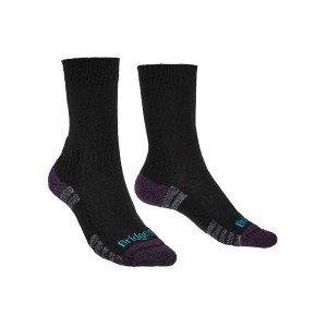 Skarpety Bridgedale Hike Lightweight Merino E black/purple M 38-40