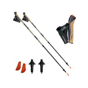 Kije nordic walking Gabel Stretch Lite sand