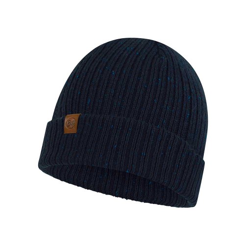Czapka Buff Knitted Hat Kort NIGHT BLUE