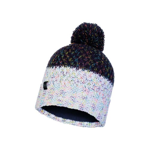 Czapka Buff Knitted & Fleece Hat Janna NIGHT BLUE