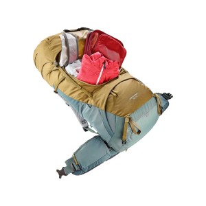 Plecak Deuter Aircontact 55 + 10 clay-teal