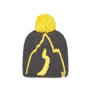 Czapka La Sportiva Dorado Beanie carbon/yellow S