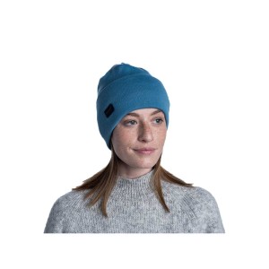 Czapka Buff Knitted Hat Niels Dust Blue