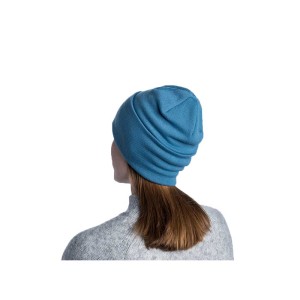 Czapka Buff Knitted Hat Niels Dust Blue