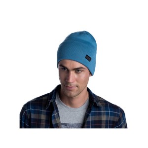 Czapka Buff Knitted Hat Niels Dust Blue