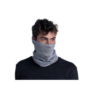Chusta Buff Lightweight Merino Wool Solid Light Grey