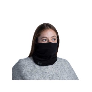 Chusta Buff Midweight Merino Wool SOLID BLACK