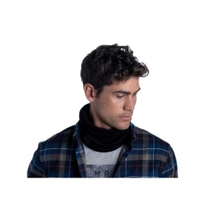 Chusta Buff Midweight Merino Wool SOLID BLACK